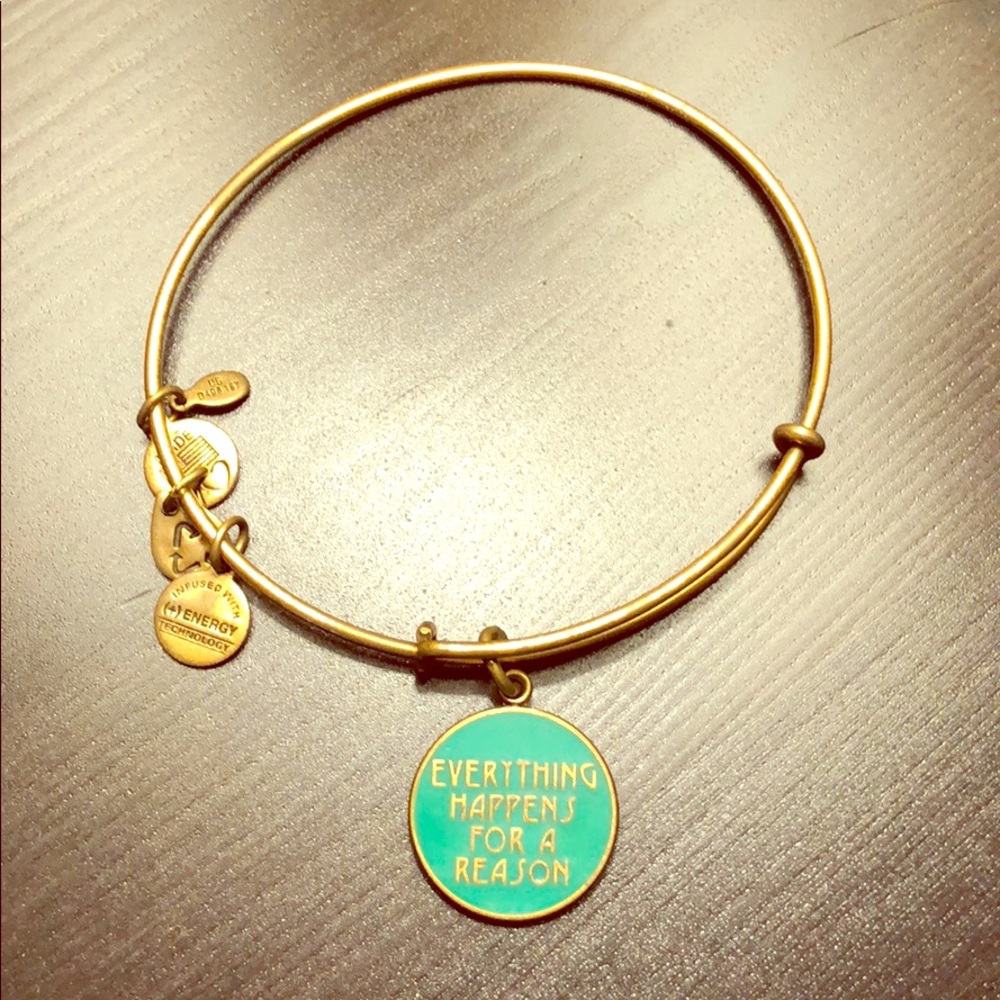 Everything happens for a reason bangle